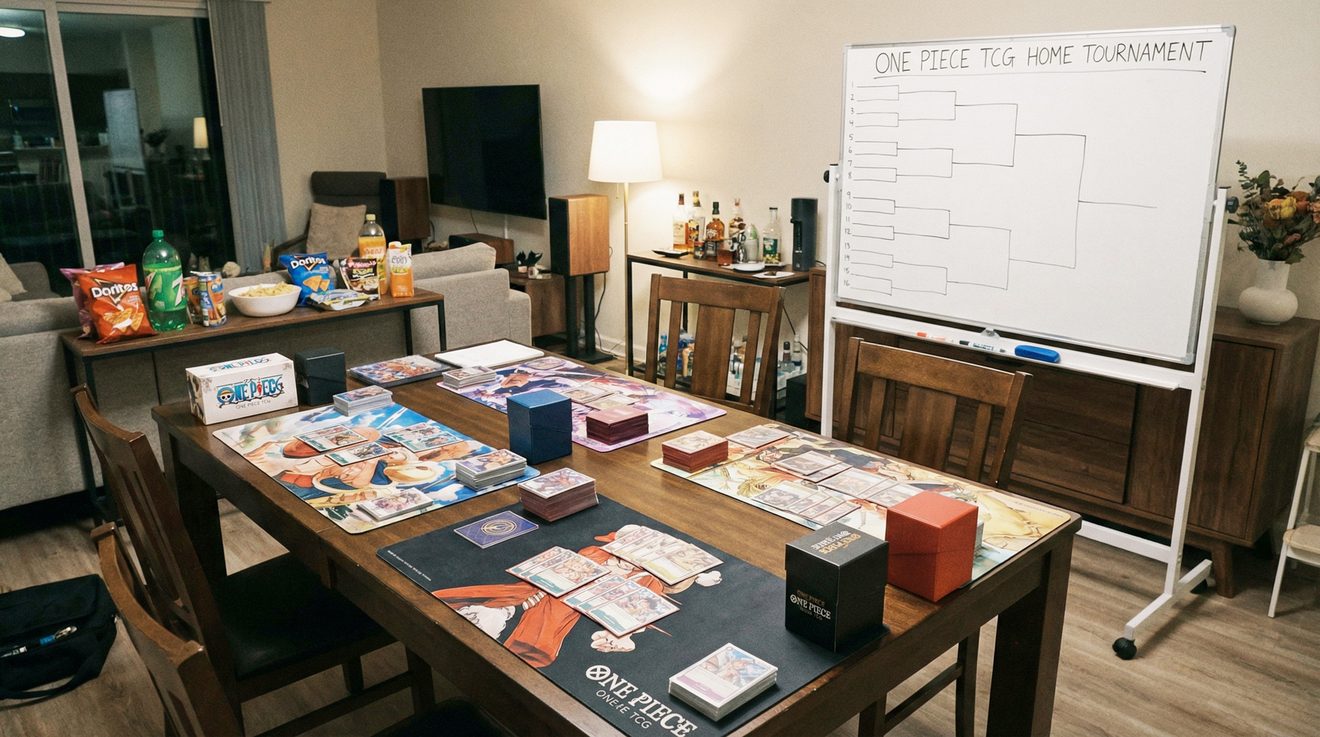 Cómo organizar un torneo casero de One Piece TCG