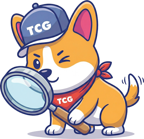 Mascota Perrón con lupa buscando jugadores